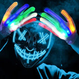 COMBO HALLOWEEN: Mascara Led + Guantes Led