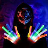 COMBO HALLOWEEN: Mascara Led + Guantes Led