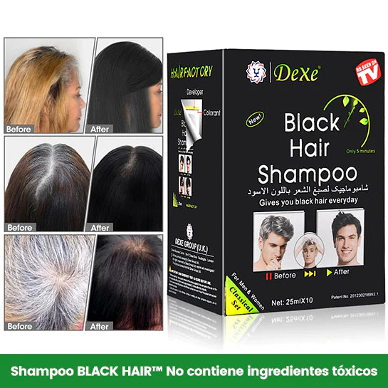 SHAMPOO CUBRE CANAS - 100% EFECTIVO