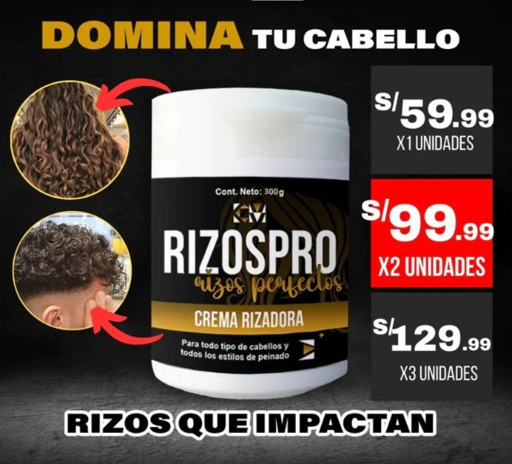 Rizos Pro™- Tratamiento De Crema Rizadora 100% Efectivo