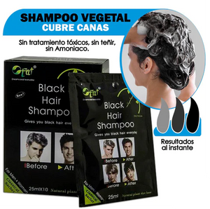 SHAMPOO CUBRE CANAS - 100% EFECTIVO